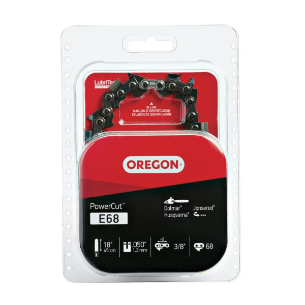 Oregon® E68 PowerCut™ Saw Chain with Chisel Cutters, 18  Bar Length Online Hot Sale - Image 2