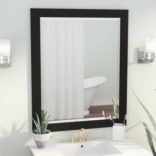 41  H x 35  W Modern & Contemporary Beveled Accent Mirror 7732RR on Sale