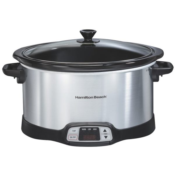 Hamilton Beach 8-Qt. Programmable Countdown Slow Cooker MRM4048 Fashion