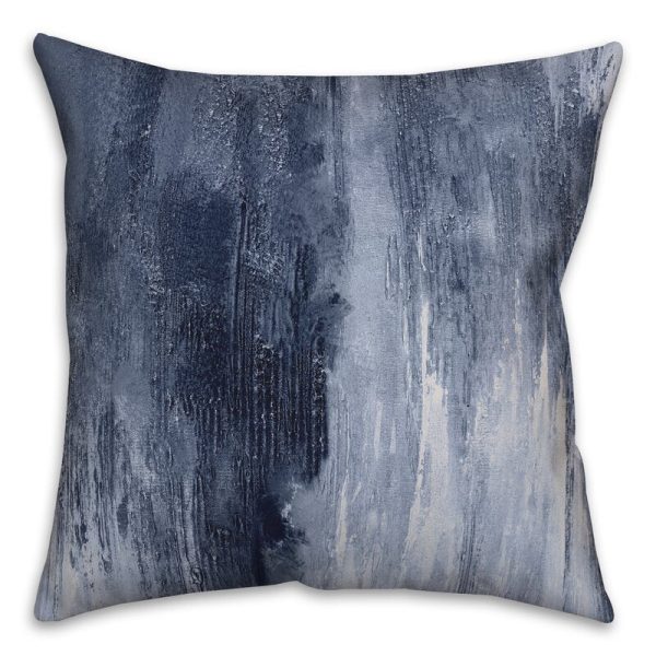Vellamo Painted Abstract Outdoor Square Pillow Cover & Insert 6908RR GL For Discount - Image 2
