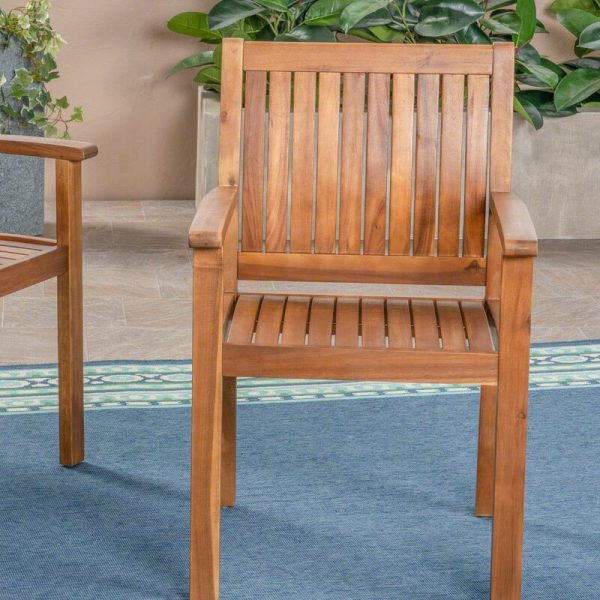 Callis Outdoor Patio Dining Chair (Set of 1 ONLY) OG519 Online Sale
