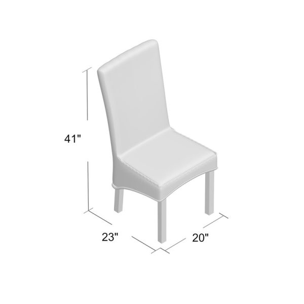 Jim Side Chair in Rattan Abaca (Set of 2) MRM4338 Cheap - Image 3