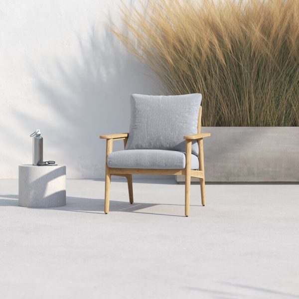 Camren Deep Seating Teak Patio Chair with Cushions 7237RR Sale - Image 2