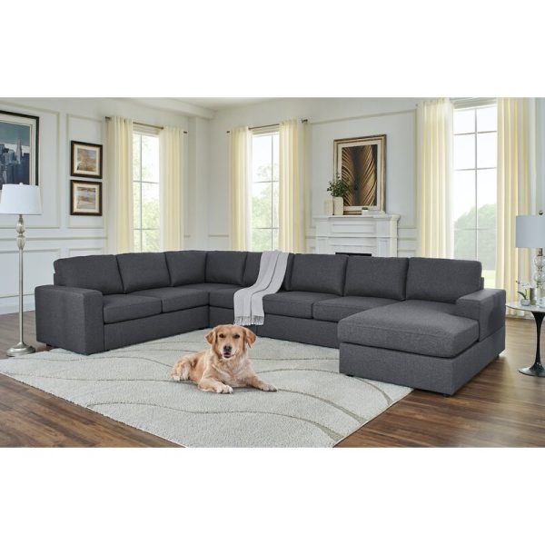 Jasilyn 146.5  Wide Reversible Modular Corner Sectional 6412RR (5 BOXES) Online