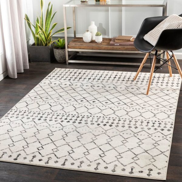 Malena Black Ivory Area Rug 6155RR Online