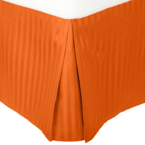 Twin XL Orange Ozzie Bed Skirt MRM GL3461 For Cheap - Image 3
