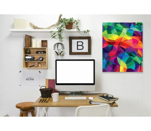 Color Shards by Joe Van Wetering - Graphic Art on Canvas CG229 on Sale