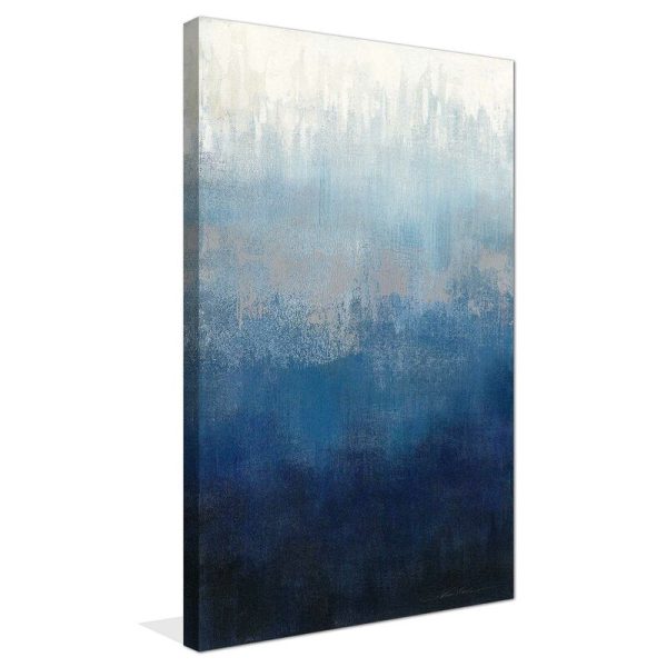 Silver Wave II by Silvia Vassileva - Print on Canvas CG219 Online now - Image 4