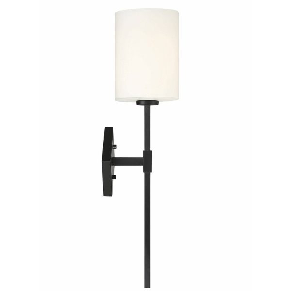 Matte Black Hessle 1 - Light Dimmable Wallchiere 6260RR Sale - Image 3