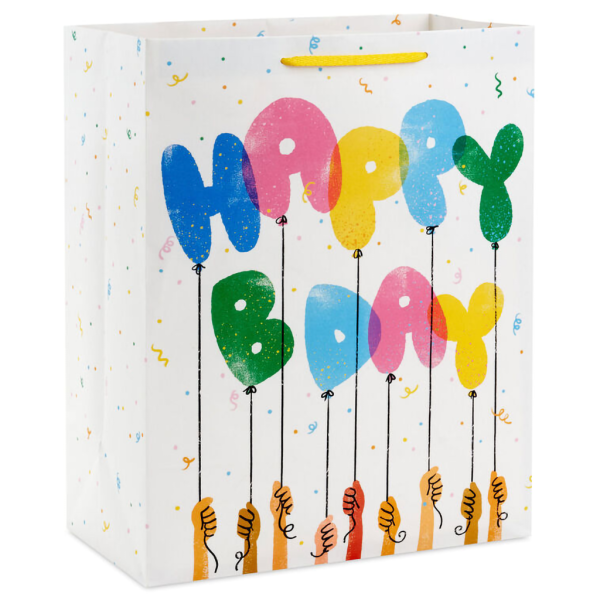 Hallmark : 13  Playful Balloons Large Birthday Gift Bag Hot on Sale - Image 2